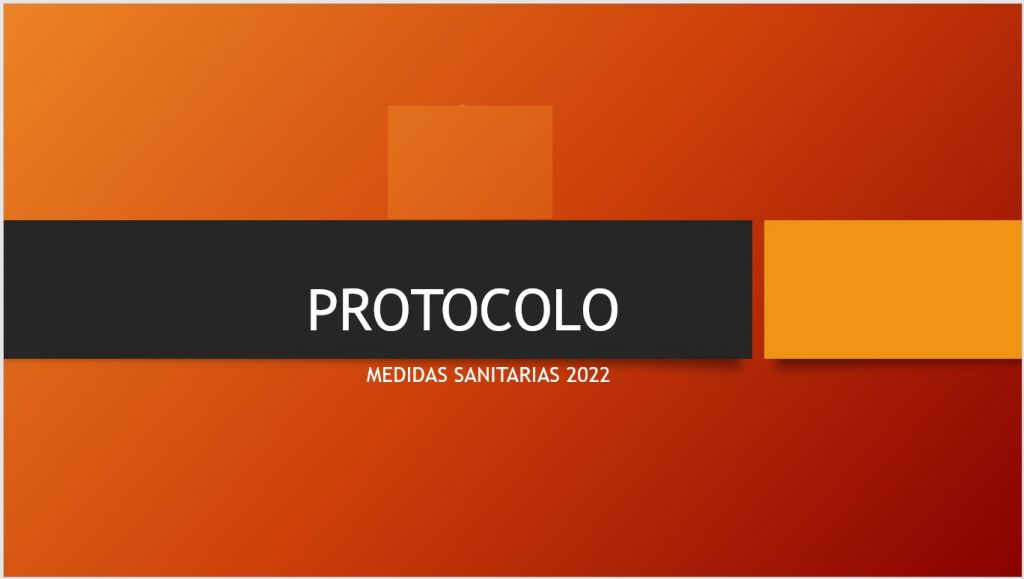 CAMBIO DE PROTOCOLO