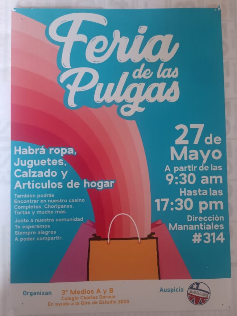 FERIA DE LAS PULGAS  COLEGIO CHARLES DARWIN 2023